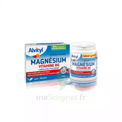 Alvityl Magnésium Vitamine B6 Libération Prolongée Comprimés Lp B/45 à Rieumes